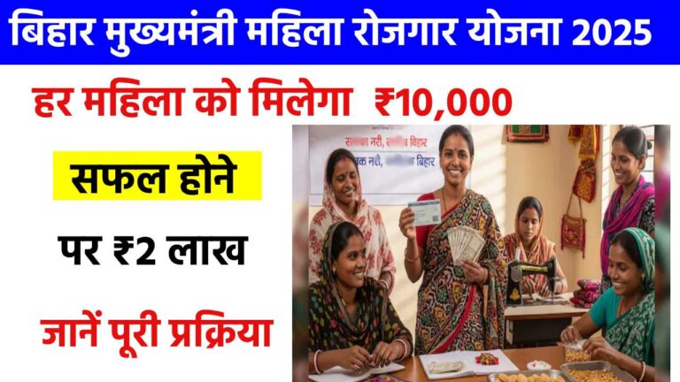Mukhyamantri Mahila Rozgar Yojana Bihar 2025