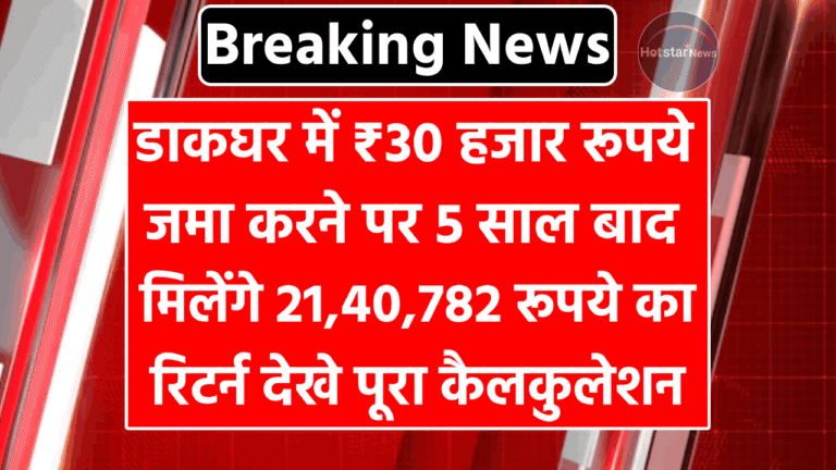 Post Office RD Scheme 2025